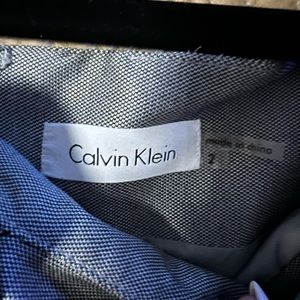 Calvin Klein size 2 Silvery gray beautiful dress.